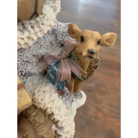 Vintage Greenbrier International Santa Teddy Bear Christmas Presents Figurine - Picture 16 of 16